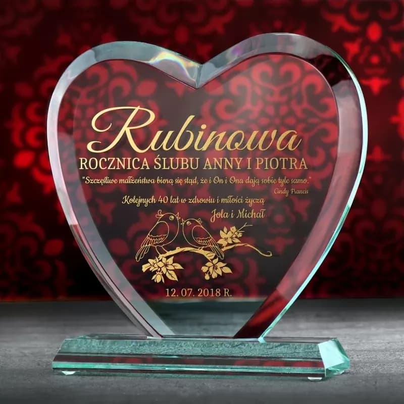 Jaki prezent na 40 rocznicę ślubu rodziców, który ich wzruszy?
